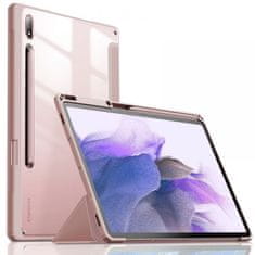 Infiland INFILAND KRISTALNO OHIŠJE GALAXY TAB S7 FE 5G 12.4 T730 / T736B ROZA