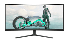 Philips Evnia 3000 34M2C3500L gaming monitor, 86,36 cm, WQHD, VA, ukrivljen, črn