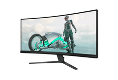 Philips Evnia 3000 34M2C3500L gaming monitor, 86,36 cm, WQHD, VA, ukrivljen, črn