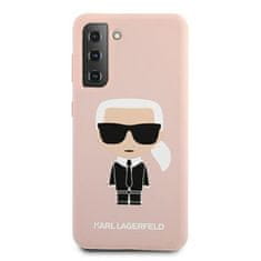 Karl Lagerfeld Karl Lagerfeld Silikonsko ohišje Iconic - Samsung Galaxy S21 (roza)