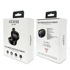 Guess Guess Script Logo - slušalke Bluetooth TWS + polnilno ohišje (črno)