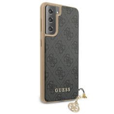 Guess Zbirka Guess 4G Charms - Ohišje za Samsung Galaxy S21 (sivo)