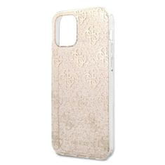 Guess Guess 4G Glitter - Ohišje za iPhone 12 Mini (zlato)