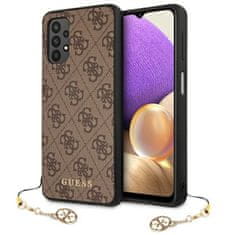 Guess Zbirka Guess 4G Charms - Ohišje za Samsung Galaxy A32 LTE (rjavo)