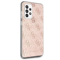 Guess Guess 4G Glitter - Ohišje za Samsung Galaxy A52 / A52S (roza)