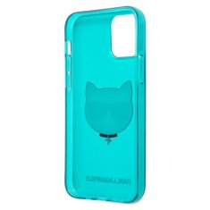 Karl Lagerfeld Karl Lagerfeld Choupette Head - Ohišje za iPhone 12 / iPhone 12 Pro (fluo modra)