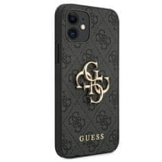 Guess Guess 4G Big Metal Logo - ohišje za iPhone 12 mini (sivo)