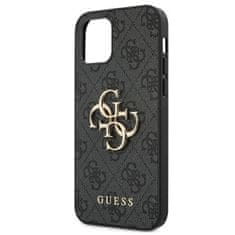 Guess Guess 4G Big Metal Logo - ohišje za iPhone 12 mini (sivo)