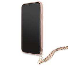 Guess Guess Saffiano Chain - etui za iPhone 11 (roza)