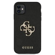 Guess Guess Saffiano 4G Big Metal Logo - Ohišje za iPhone 11 (črno)