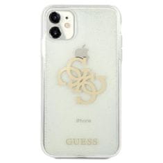 Guess Guess Glitter 4G Big Logo - Ohišje za iPhone 11 (prozorno)