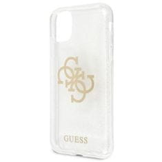 Guess Guess Glitter 4G Big Logo - Ohišje za iPhone 11 (prozorno)