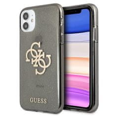 Guess Guess Glitter 4G Big Logo - Ohišje za iPhone 11 (črno)