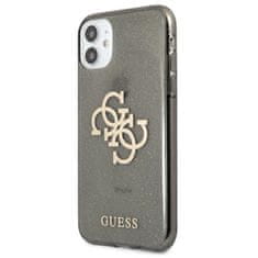 Guess Guess Glitter 4G Big Logo - Ohišje za iPhone 11 (črno)