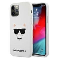 Karl Lagerfeld Karl Lagerfeld Choupette Head Silikon - ohišje za iPhone 12 / iPhone 12 Pro (belo)