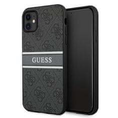 Guess Guess 4G Printed Stripe - Ohišje za iPhone 11 (sivo)