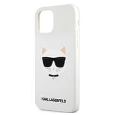 Karl Lagerfeld Karl Lagerfeld Choupette Head Silikon - ohišje za iPhone 12 / iPhone 12 Pro (belo)