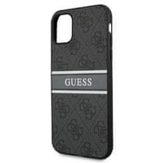 Guess Guess 4G Printed Stripe - Ohišje za iPhone 11 (sivo)