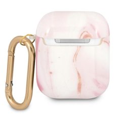 Guess Guess Marble Est. - Ovitek za Airpods (roza)