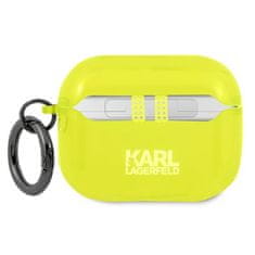 Karl Lagerfeld Karl Lagerfeld Choupette Head - Ovitek za Airpods Pro (fluo rumena)