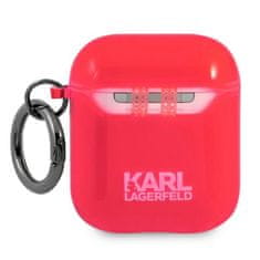 Karl Lagerfeld Karl Lagerfeld Choupette Head - etui za Airpods (fluo roza)