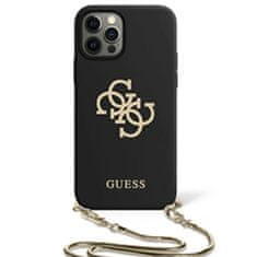 Guess Guess 4G Big Logo Chain - Ohišje za iPhone 11 (črno)