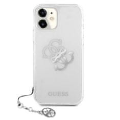 Guess Guess 4G Big Logo Charm - Ohišje za iPhone 11 (srebrni obeski)