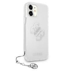 Guess Guess 4G Big Logo Charm - Ohišje za iPhone 11 (srebrni obeski)