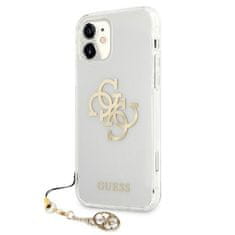 Guess Guess 4G Big Logo Charm - ovitek za iPhone 11 (zlati obeski)