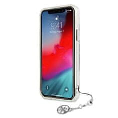 Guess Guess 4G Big Logo Charm - Ohišje za iPhone 11 (srebrni obeski)