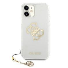 Guess Guess 4G Big Logo Charm - ovitek za iPhone 11 (zlati obeski)