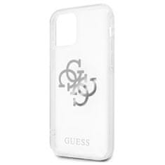 Guess Guess 4G Big Logo Charm - Ohišje za iPhone 11 (srebrni obeski)