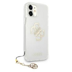 Guess Guess 4G Big Logo Charm - ovitek za iPhone 11 (zlati obeski)