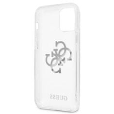 Guess Guess 4G Big Logo Charm - Ohišje za iPhone 11 (srebrni obeski)