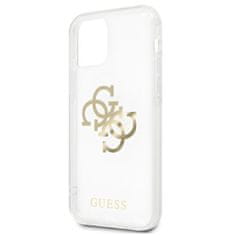 Guess Guess 4G Big Logo Charm - ovitek za iPhone 11 (zlati obeski)