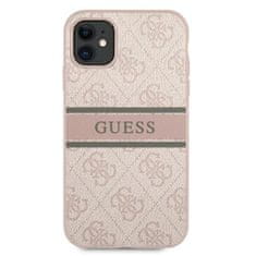 Guess Guess 4G Printed Stripe - Ohišje za iPhone 11 (roza)