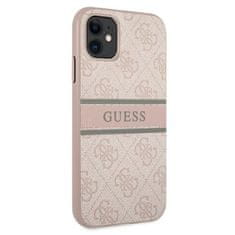 Guess Guess 4G Printed Stripe - Ohišje za iPhone 11 (roza)