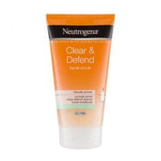 Neutrogena Gladilni piling Clear & Defend (Face Scrub) 150 ml