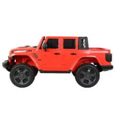 Euro Baby Vozilo jeep gladiator 4wd rdeča