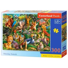 Castor Puzzle neverjetne živali 300