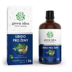 Green Idea Libido za ženske - tinktura brez alkohola 100 ml