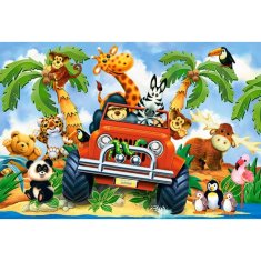 Castor Puzzle 40 el.maxi softies saf.