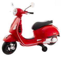 Euro Baby Vozilo vespa skuter 801 rdeča