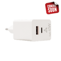 S-box USB 45W hitri polnilec HC-45 2-port / USB-C + USB-A GAN