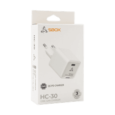 S-box USB hitri polnilec HC-30 / Type-C 30W GAN