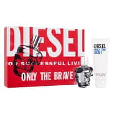 Diesel Only The Brave Set toaletna voda 50 ml + gel za prhanje 100 ml za moške