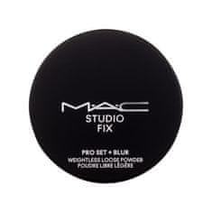 MAC Studio Fix Pro Set + Blur Weghtless Loose Powder fiksacijski in mat puder v prahu 12 g Odtenek translucent