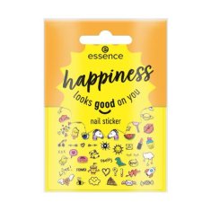 Essence Nail Stickers Happiness Looks Good On You Set nalepke za nohte 57 kos za ženske