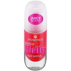 Essence Glossy Jelly lak za nohte s sadnim vonjem 8 ml Odtenek 03 sugar high