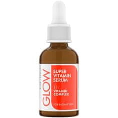 Catrice Glow Super Vitamin Serum osvetljevalni serum za obraz z vitamini 30 ml za ženske